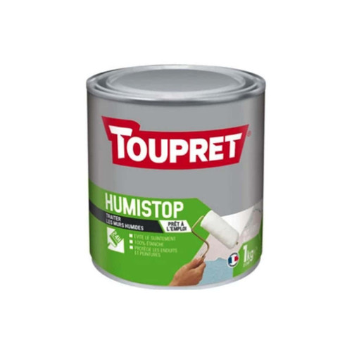 Toupret - Enduit Humi-stop TOUPRET - 1Kg - BCHS01 - Préparation mur & plafond