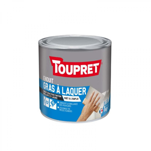 Toupret - Gras à Laquer TOUPRET Pate 1Kg - BCLAQ01 Toupret  - Mastic, silicone, joint Toupret