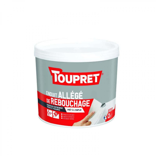 Toupret - Pate à Reboucher TOUPRET Allégée 2L - BCAL02 Toupret  - Mastic, silicone, joint Toupret