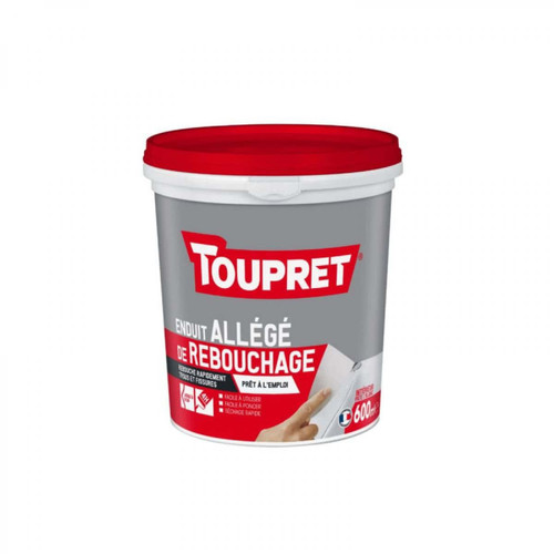 Toupret - Pate à Reboucher TOUPRET Allégée 600ml - BCAL0.6 Toupret  - Mastic, silicone, joint Toupret