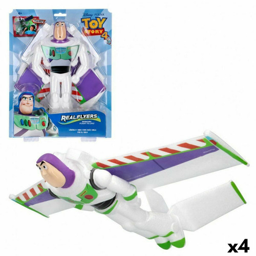 Toy Story - Jouet volant Toy Story Buzz Lightyear Real Flyer 44 x 27 x 13 cm (4 Unités) Toy Story  - Toy Story