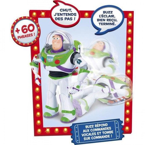 Lansay - LANSAY Toy Story 4 Figurine Incroyable Buzz - Mixte - a partir de 4 ans - Décorations de Noël