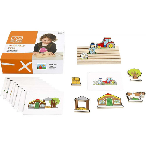 Toysforlife - Raconter une histoire - Peek and tell - jeu Montessori Toysforlife  - Jeux de société