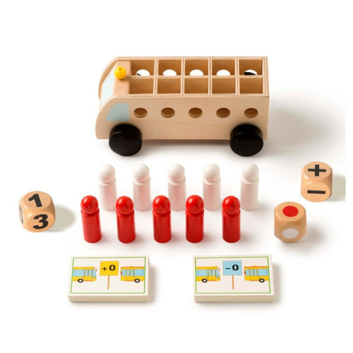 Toysforlife - Jeux éducatif Bus mathématique - jeu Montessori Toysforlife  - Jeux histoire Jeux de société
