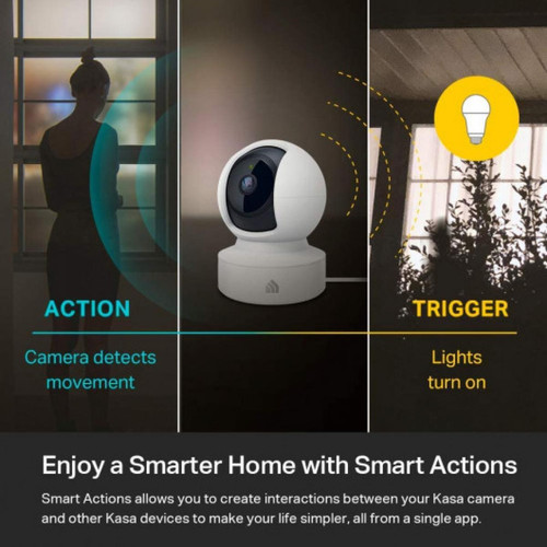 Caméra de surveillance connectée Kasa Spot Pan Tilt, la caméra domestique