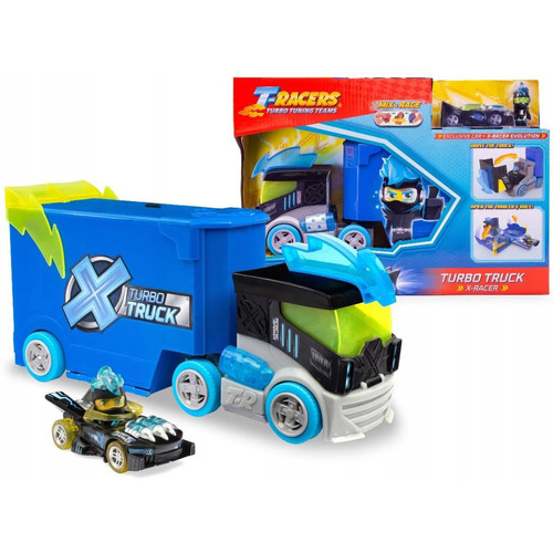 Traces - Ensemble T-Racers XRacer Turbo Truck set - véhicule et conducteur exclusifs Traces  - Turbo voiture