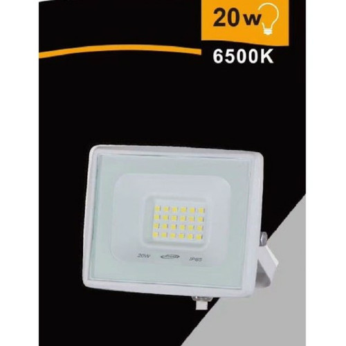 Spot, projecteur Tradex LED 20 W 1800 LM IP65 BLANC CHAUD LUMIÈRE NATURELLE FROIDE EK02-20W-B