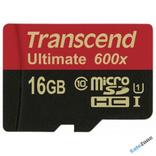 Transcend - microSDHC Card UHS-I Ultra 16 GB Transcend - ASD
