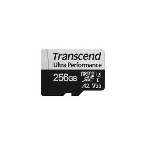 Transcend - Ultra Performance Carte Mémoire 256Go MicroSDXC 160Mo/s Noir Transcend  - Marchand Monsieur plus