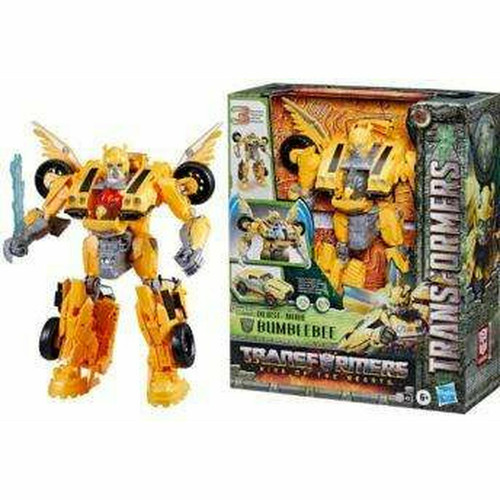 Transformers - Super Robot Transformable Transformers Beast Mode Bumblebee Lumières Son Accessoires 28 cm Transformers  - Guerriers