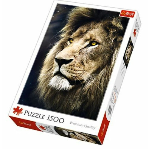 Trefl - Puzzle Trefl Le Portrait de Lion (1500 pièces) Trefl  - Animaux