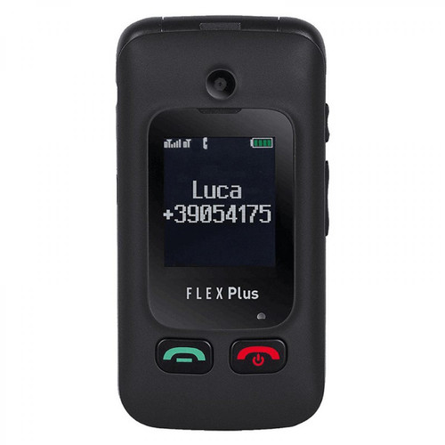Trevi - Téléphone à clapet senior Trevi Flex plus 55 Noir - Téléphone Portable