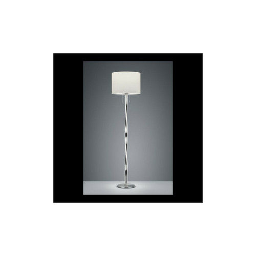 Lumiere - Lampadaire Moderne Intégré à 2 Lumières LED Nickel Mat 3000K Lumiere  - Maison Gris