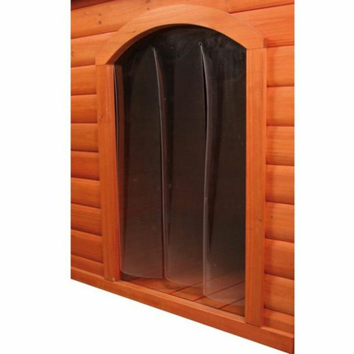 Trixie - Porte en plastique pour niche pour chien ``L`` 33 x 44 Trixie  - Chiens
