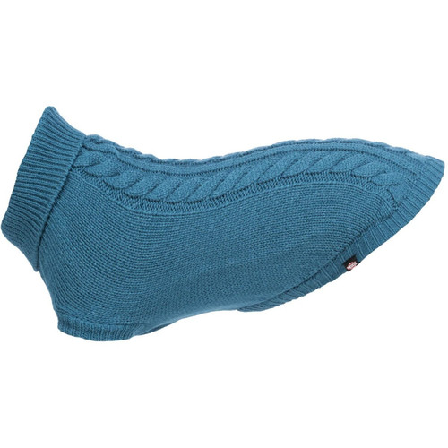 Trixie - Kenton, pulower, dla psa, niebieski, L: 55 cm Trixie  - Vêtement pour chien