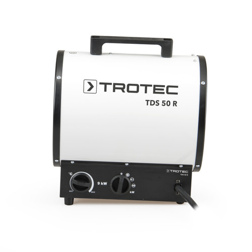 Trotec TROTEC Aérotherme TDS 50 R 400 V, chauffage électrique soufflant professionnel, portable