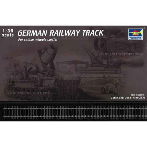 Trumpeter - German Railway Track Set - 1:35e - Trumpeter Trumpeter  - Trumpeter