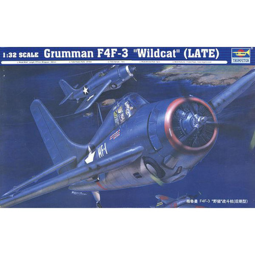 Trumpeter - Grumman F4F-3 ''Wildcat'' (late) - 1:32e - Trumpeter Trumpeter - Jeux & Jouets Trumpeter