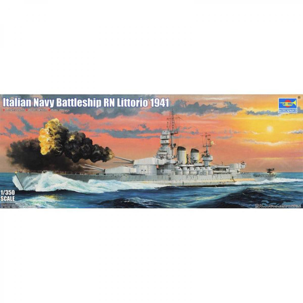 Bateaux Trumpeter Maquette Bateau Italian Navy Battleship Rn Littorio 1941