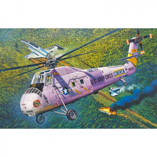 Trumpeter - Maquette Hélicoptère Hh-34j Usaf Combat Rescue Trumpeter  - Bonnes affaires Hélicoptères
