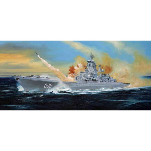 Trumpeter - Russian battle cruiser Pyotr Velikiy Ex-Yuki Andropov- 1:350e - Trumpeter Trumpeter  - Accessoires et pièces
