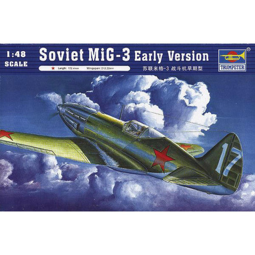 Trumpeter - Soviet MiG-3 Early Version - 1:48e - Trumpeter Trumpeter  - Jeux & Jouets
