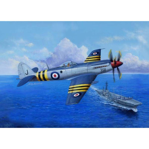 Trumpeter - Supermarine Seafang F.MK.32 Fighter - 1:48e - Trumpeter Trumpeter - Jeux & Jouets Trumpeter