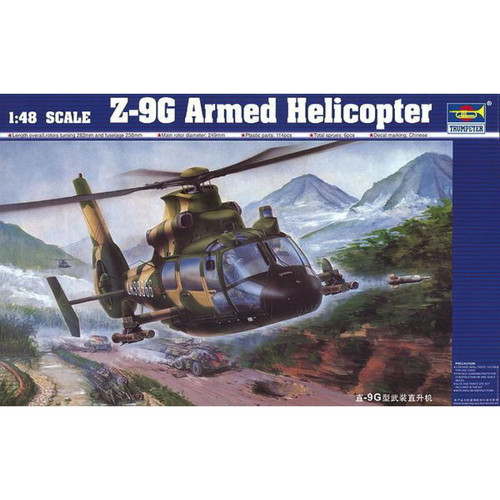 Trumpeter - Z-9 G Bewaffneter Helicopter - 1:48e - Trumpeter Trumpeter  - Trumpeter
