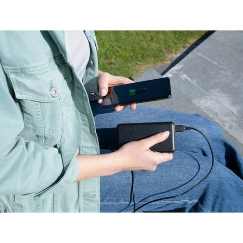 Connectique et chargeur pour tablette Trust Batterie Externe 10000mAh PRIMO ECO Compacte Noir