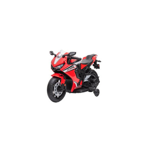 Turbo Challenge - Véhicule électrique pour enfant Turbo Challenge Moto Honda CBR1000RR Noir et Rouge - Véhicule électrique pour enfant