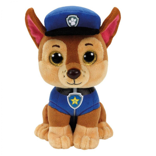 Ty - Ty - TY96319 - Pat' Patrouille - Peluche Chase 23 cm Ty - Patrouille