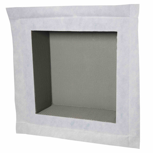 Receveur de douche U-Tile Niche de douche à carreler - format intérieur 30 x 30 cm - 15 cm de profondeur