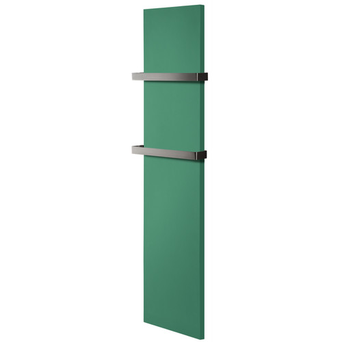U-Tile Radiateur électrique Monochrome - coloris Vert mousse - 800 Watts - 180 x 40 cm vertical