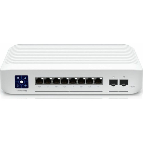 Ubiquiti - Ubiquiti Networks UniFi Enterprise 8 PoE Géré L3 2.5G Ethernet (100/1000/2500) Connexion Ethernet, supportant l'alimentation via ce port (PoE) Acier inoxydable Ubiquiti  - Switch ethernet Switch