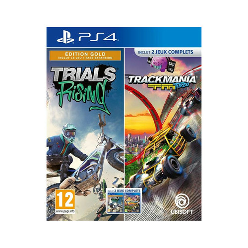 Ubisoft - Compilation Trackmania Turbo + Trials Rising PS4 Ubisoft  - Jeux Wii