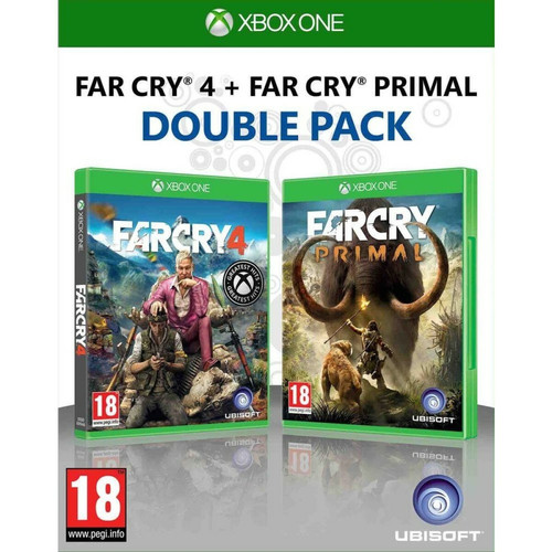 Ubisoft - FARCRY4 + FARCRY PRIMAL XBOX1 Ubisoft  - Occasions Retrogaming