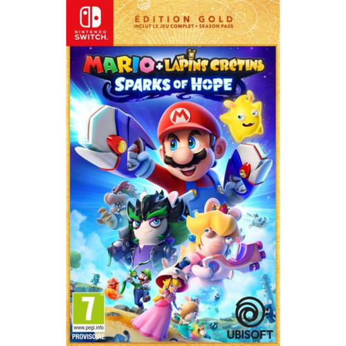 Ubisoft - Mario + The Lapins Crétins Sparks of Hope Gold édition Nintendo Switch - Jeux retrogaming