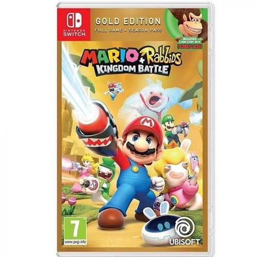 Ubisoft - Mario et The Lapins Cretins Kingdom Battle Gold Edition - Nintendo Switch