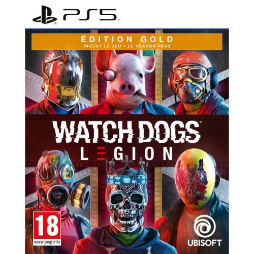 Ubisoft -Jeu PS5 Watch Dogs Legion Édition GOLD Ubisoft  - Watch dogs