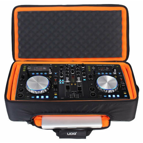 Udg - U9104 BL Ultimate Midi Controller Backpack Large Black/Orange inside MK2 UDG Udg  - Accessoires DJ Udg