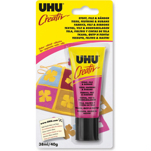 Uhu - UHU Colle spéciale 'Creativ' pour tissus, feutrine & rubans () Uhu  - Uhu