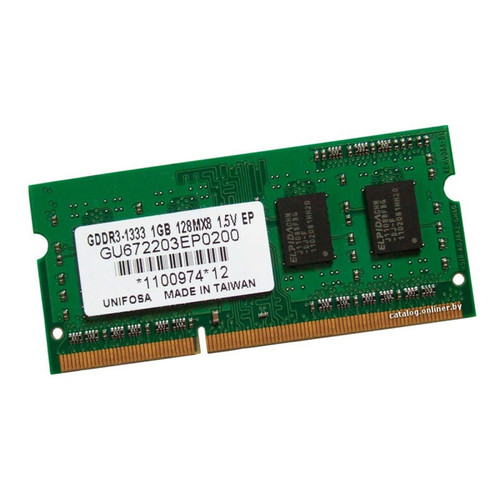 Unifosa - 1Go RAM PC Portable UNIFOSA GU672203EP0200 PC3-10600U SODIMM DDR3 1333MHz CL9 Unifosa  - Memoire pc reconditionnée