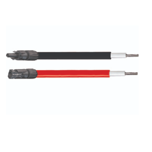 Uniteck - 2 cables solaires de 8M noir et rouge 6mm² Uniteck  - Cable solaire