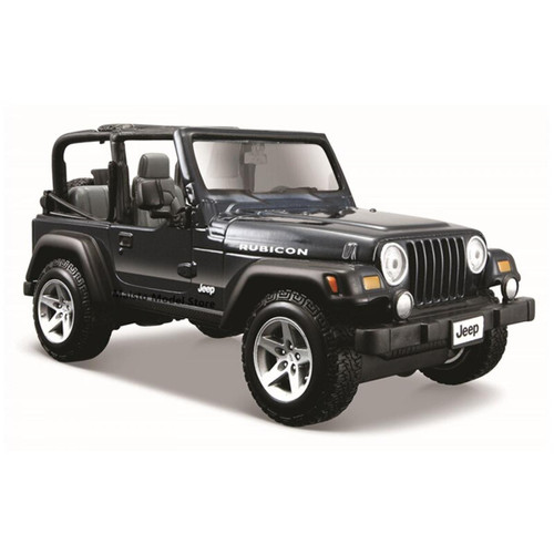 Universal - 1: 27 Jeep Special Edition Hautement détaillé Modèle de précision de moulage sous pression Modèle de voiture Collection Cadeau |(Le noir) Universal  - Jeux & Jouets