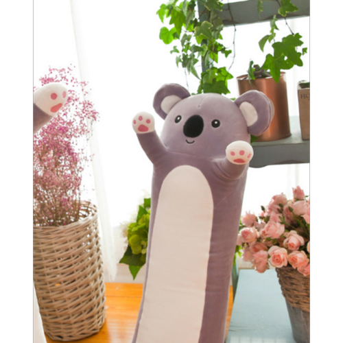 Animaux 1 peluche mignonne 70cm peluche kawaii longue poupée d'oreiller pour bébé fille coussin coussin cadeau d'anniversaire | animaux en peluche (koala)