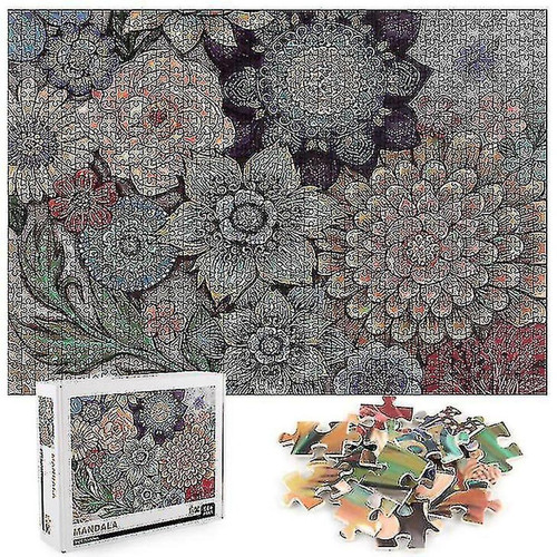 Universal - 1000pcs Mandala Flower Jigsaw Diy Puzzle Toys Assemblage de décoration d'image Universal  - Cadeau pour bébé - 1 an Jeux & Jouets