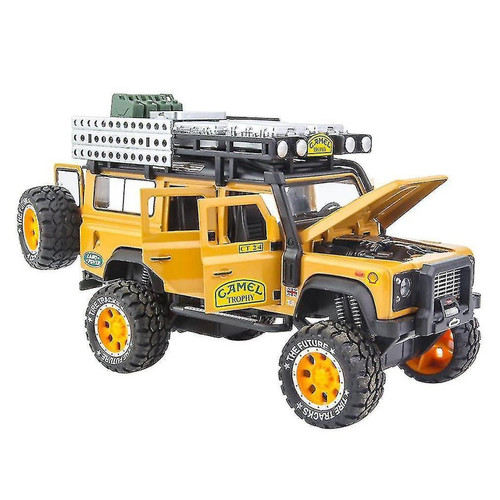 Universal - 1:28 Diecast Pull Back Car Toys Alloy Jeep Adventure Car Modèle - Voitures