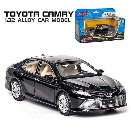 Universal - 1:32 Toyota Camry Car Alloy Car Die Toy Toy Car Model Sound and Light Children's Toy Collectibles (noir) Universal  - Maquettes & modélisme