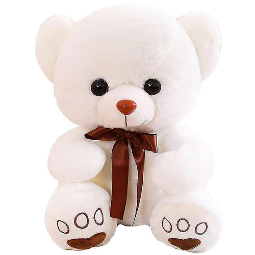 Universal - 13,8 pouces mignon arc et flèche peluche jouet ours en peluche, adorable décoration (blanc) Universal  - Peluches