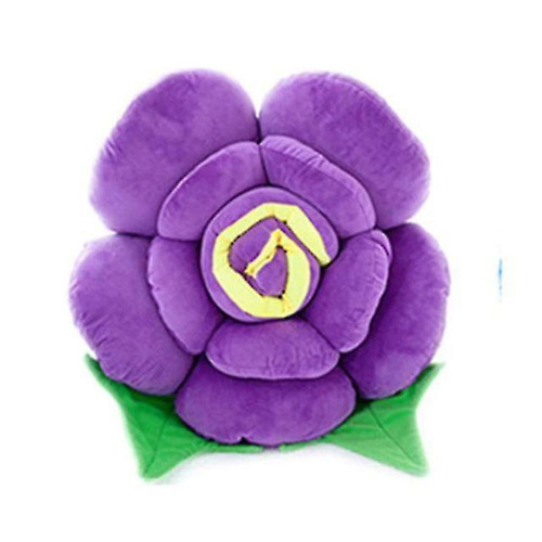Universal - 14 cm 3D Rose Oreiller Flowers Cushion avec jouet en peluche à garniture (violet) Universal  - Doudous
